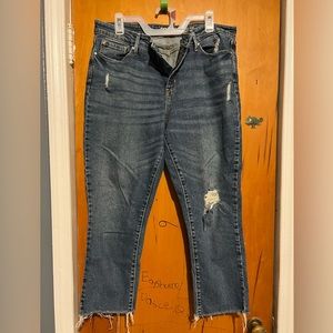 Denizen from Levi’s High Rise Ankle Slim Size 14- W32